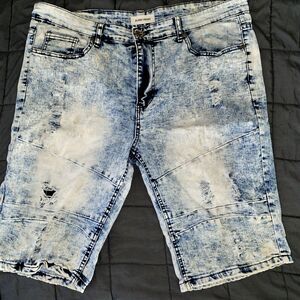 Blind Trust Men's Distressed Grunge Shorts Size 36
